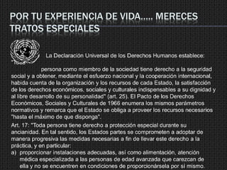 Derechos De Grupos Vulnerables