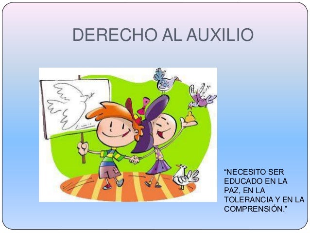 Derecho Al Auxilio De Los Niños