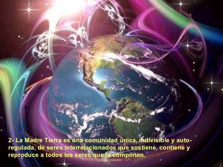 Derechos de la madre tierra