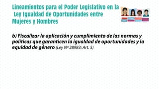 Los derechos de las mujeres en la agenda legislativa 2016-2021 | PDF