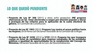 Los derechos de las mujeres en la agenda legislativa 2016-2021 | PDF