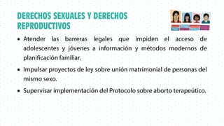 Los derechos de las mujeres en la agenda legislativa 2016-2021 | PDF