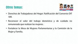Los derechos de las mujeres en la agenda legislativa 2016-2021 | PDF