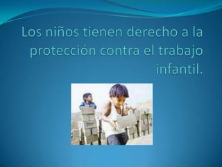Derechos del niño