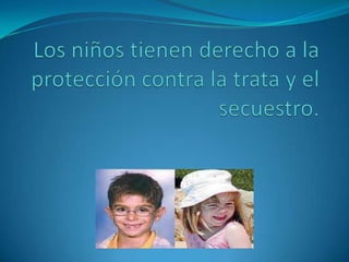 Derechos del niño