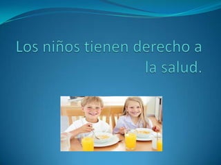 Derechos del niño