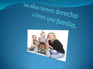 Derechos del niño