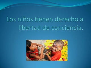 Derechos del niño