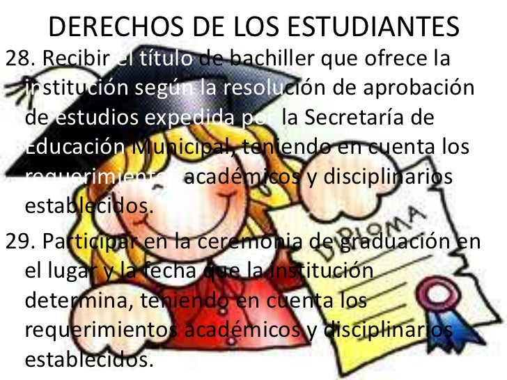 Derechos de los estudiantes