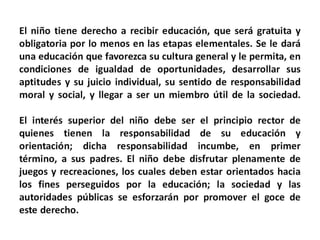 Derechos de los ninios