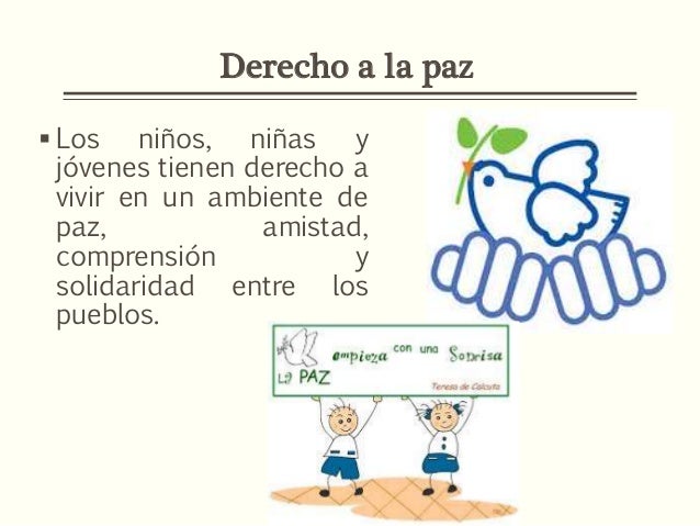 Derecho a La Paz y a La Tranquilidad - constitucional