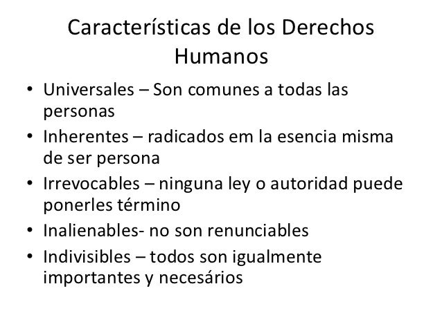 Derechos humanos