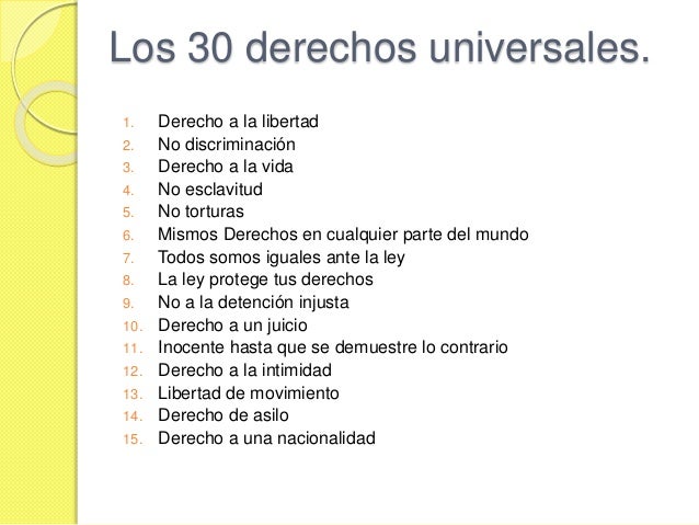 Derechos humanos