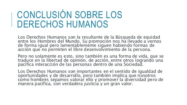 Derechos humanos