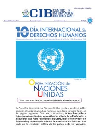 Derechos Humanos | HUMAN RIGHTS ⚖️🕊️