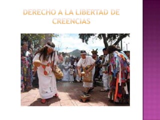 Derechos humanos de los pueblos indígenas. | PPTX