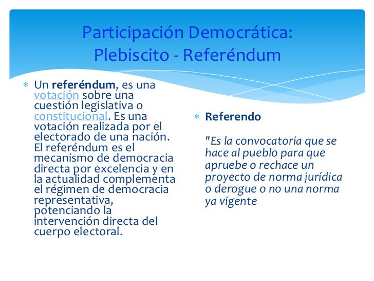 Derechos humanos y participación ciudadana