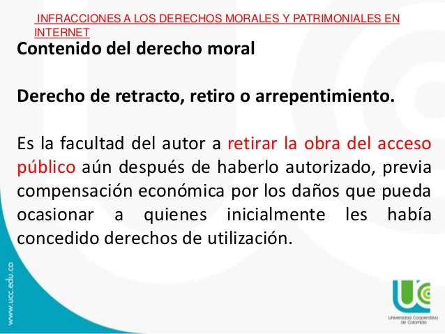 Derechos morales y patrimoniales en