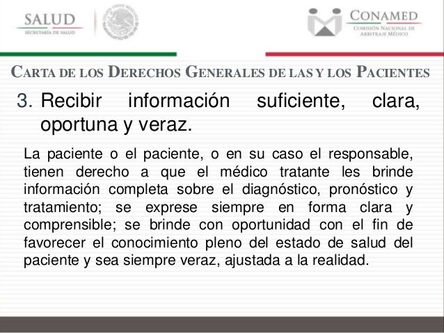 Carta de los Derechos Generales de l@s Pacientes, Taller CONAMED-INALI
