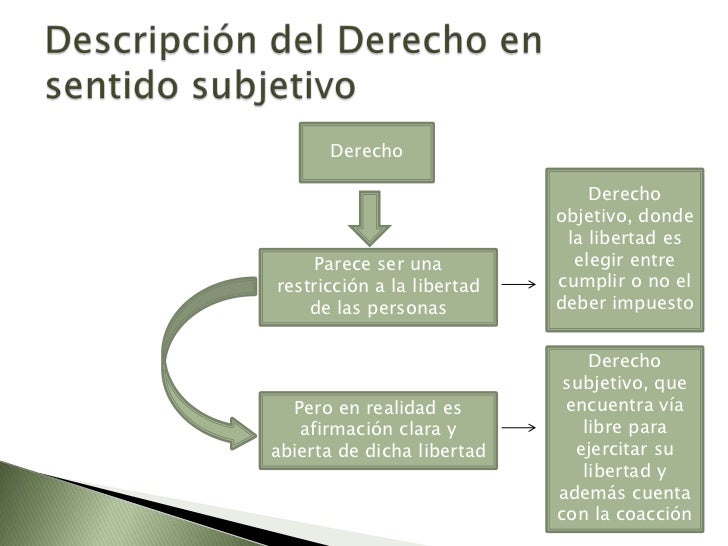 Derecho subjetivo