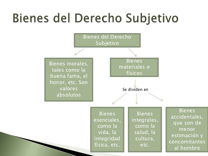 Derecho subjetivo Derecho subjetivo