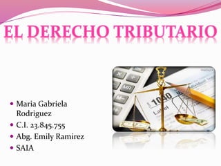  Maria Gabriela
Rodriguez
 C.I. 23.845.755
 Abg. Emily Ramirez
 SAIA
 