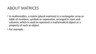DEREGOTARY AND NON-DEREGTORY MATRICES AND FUNCTIONS OF SQUARE.pptx