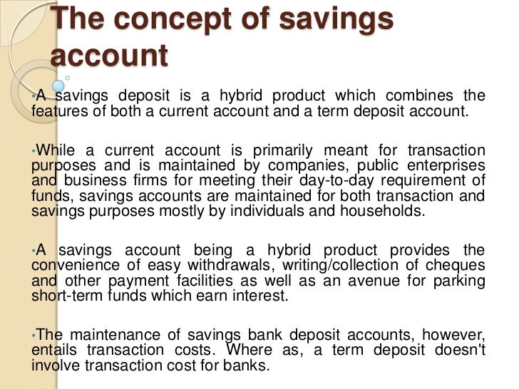 deregulation of savings interest rate