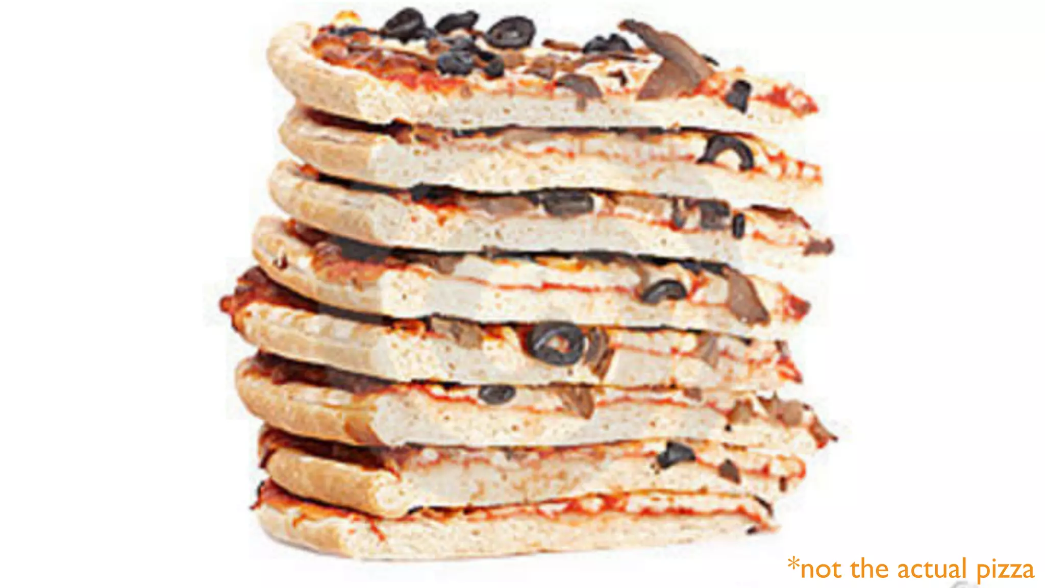 *not the actual pizza