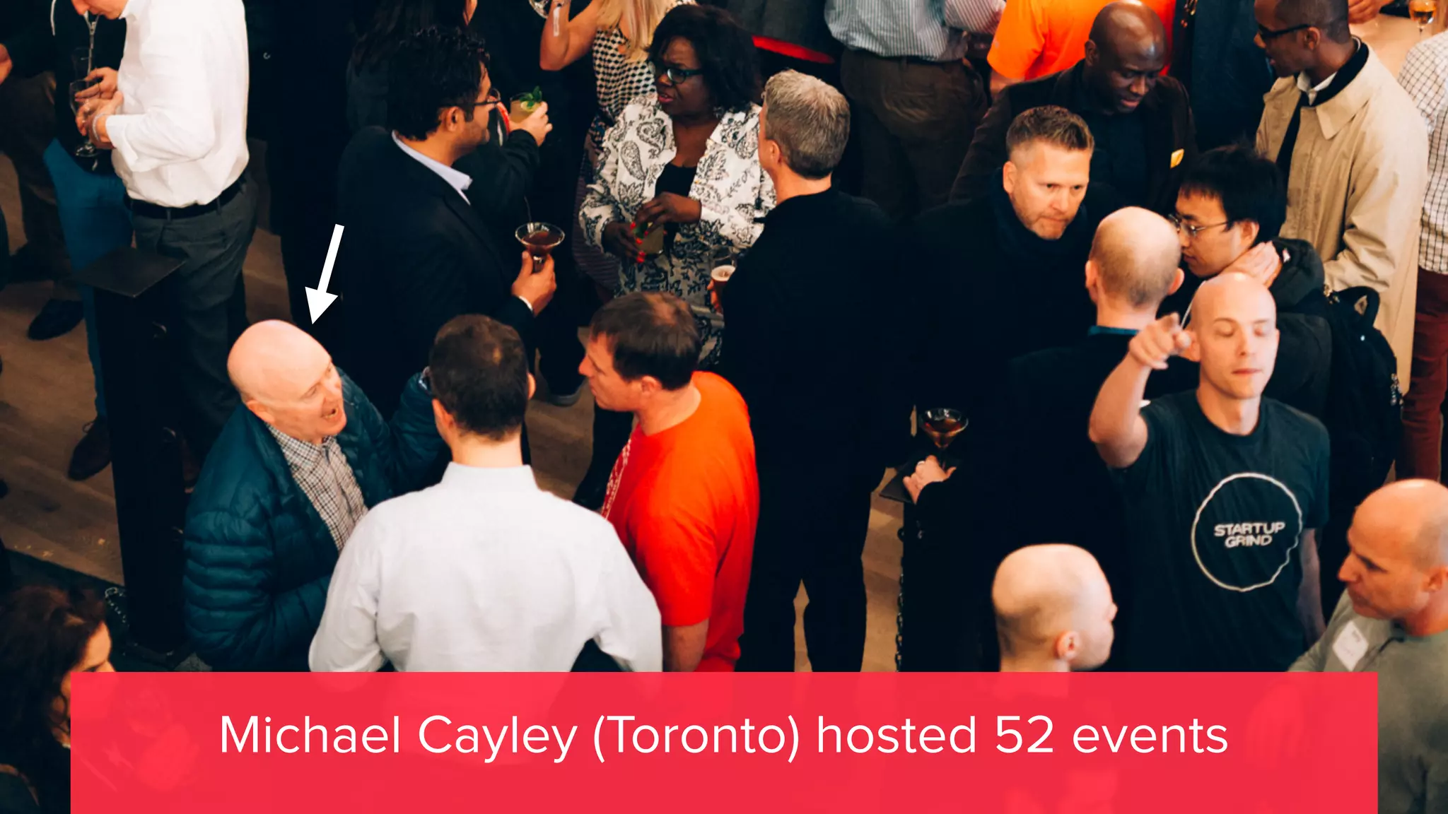 Michael Cayley (Toronto) hosted 52 events