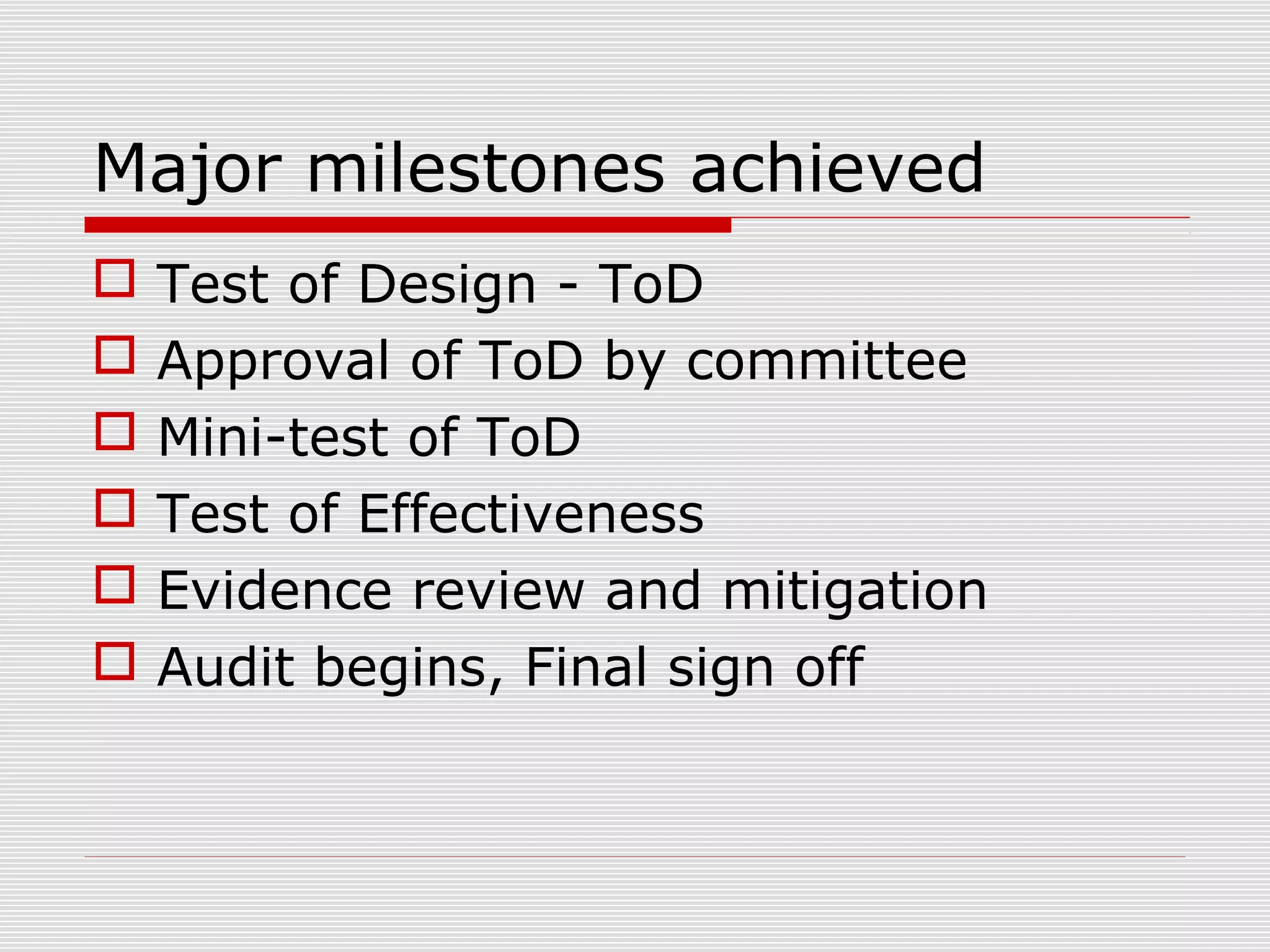 Derek Benavides SOX experience after IPO PPT