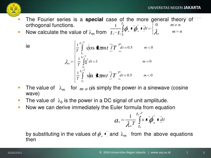 Fisika Matematika I 9 10 Deret Fourier