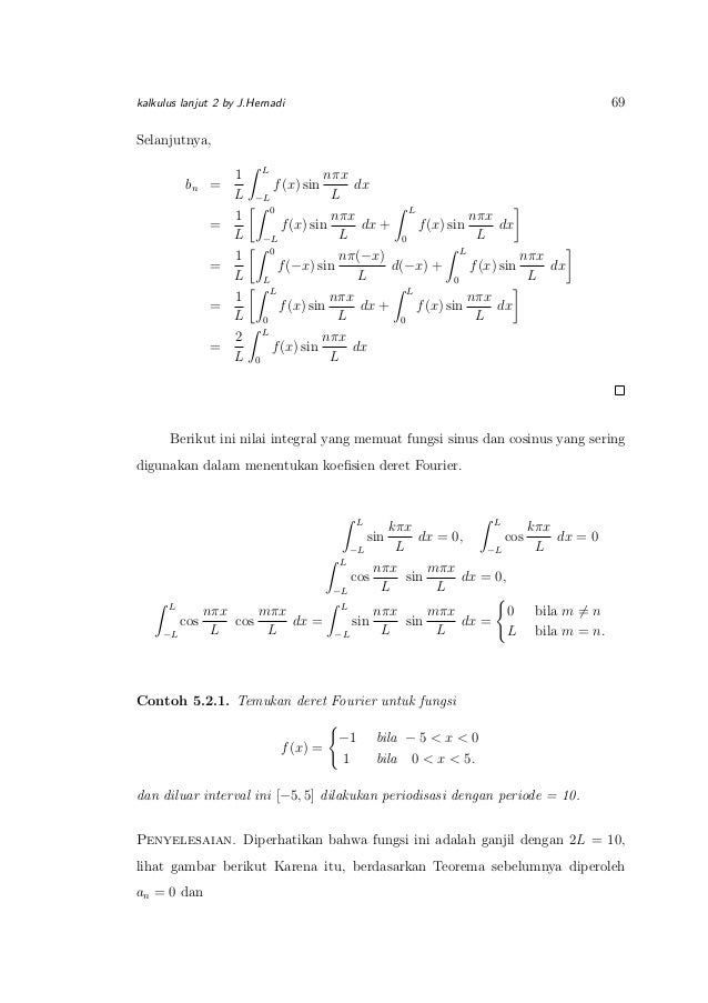 28+ Contoh Soal Integral Fourier Kumpulan Contoh Soal 28+ Contoh Soal Integral Fourier Kumpulan Contoh Soal