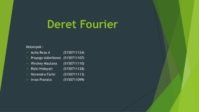 Deret Fourier