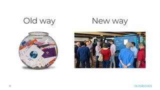 10
Old way New way
 