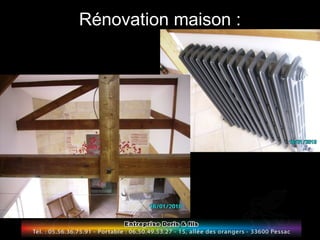 Rénovation maison : 