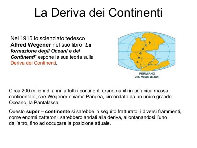 Deriva dei continenti
