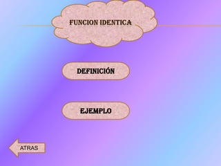 DEFINICIÓN




        EJEMPLO



ATRAS
 