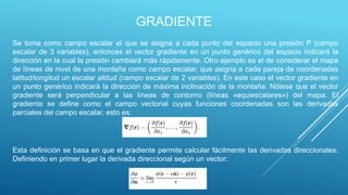 El Gradiente Derivacion e integracion de funcion de varias variables rev. final | PPTX