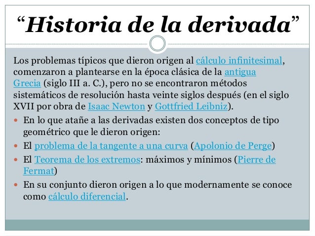 Derivada