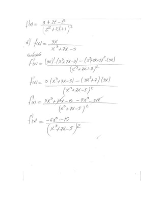 Derivadas gregory martin