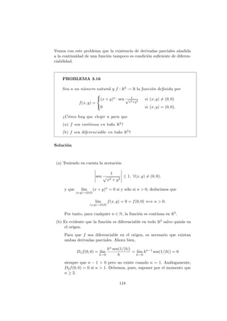 f(x, y) − f(0, 0) − x · ∂f
∂x (0, 0) − y · ∂f
∂y (0, 0)
p
x2 + y2
 