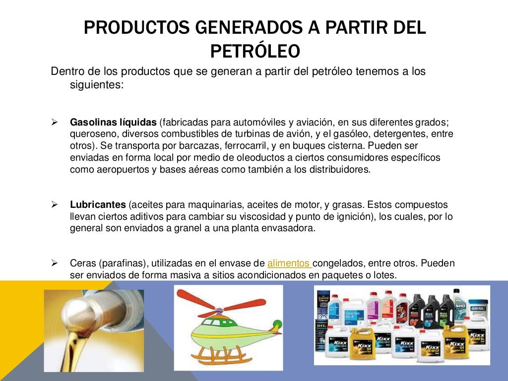 Derivados del petroleo Derivados del petroleo