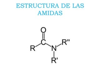 ESTRUCTURA DE LAS
AMIDAS