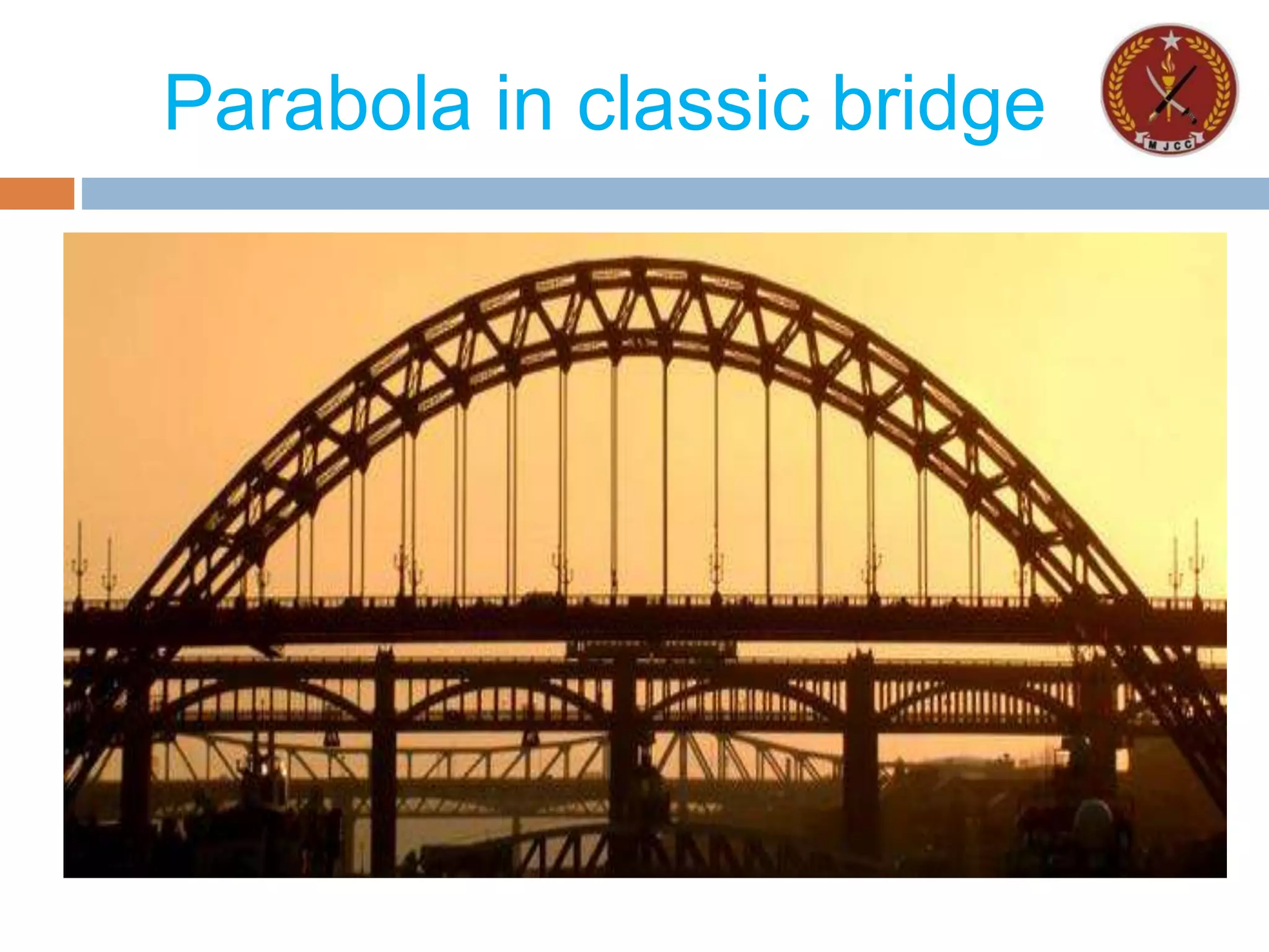 Parabola in classic bridge
 