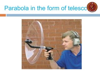 Parabola in the form of telescope
 