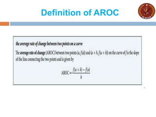 Definition of AROC
 
