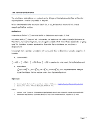 Calculus I basic concepts | DOCX