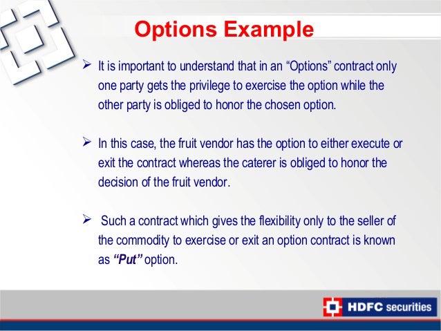 Option trading simplified