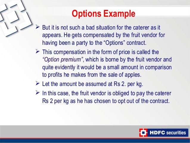 Option trading simplified